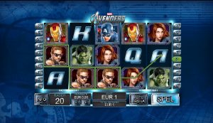 Slotmaskinen Avengers