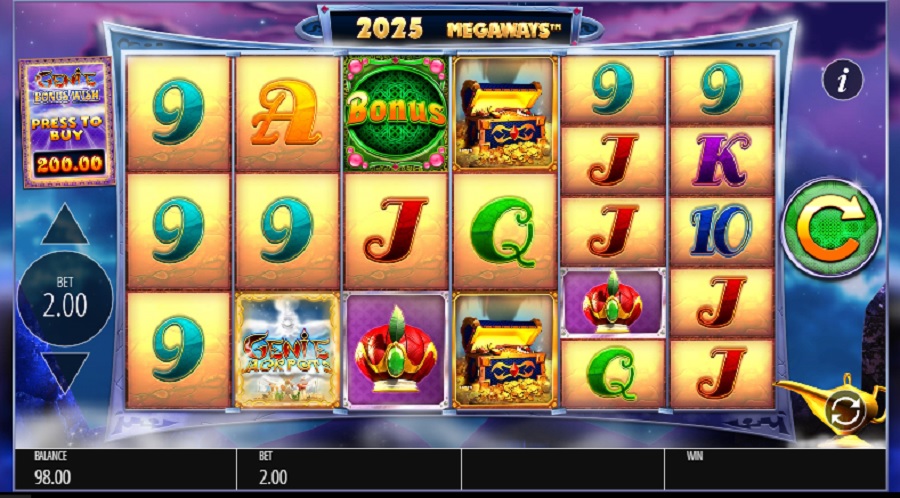 Genie Jackpots Megaways