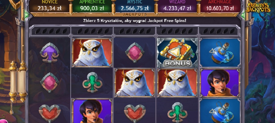 Ozwin's Jackpots