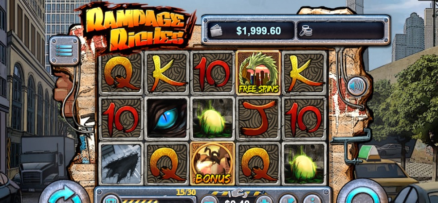 King of Kaiju Rampage Riches