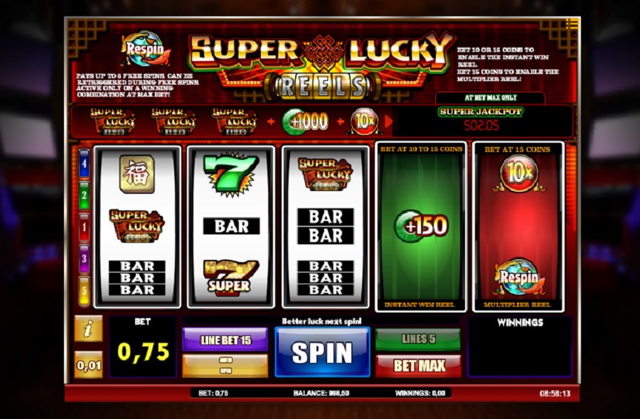 Super lucky reels